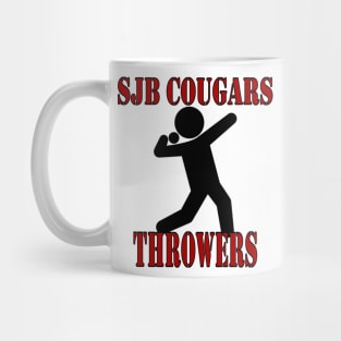 SJB Cougars Throwers Mug